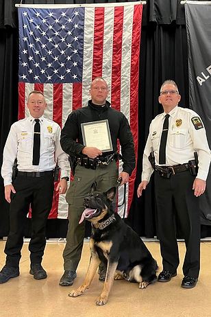 Induction of K-9 Unit Boreas