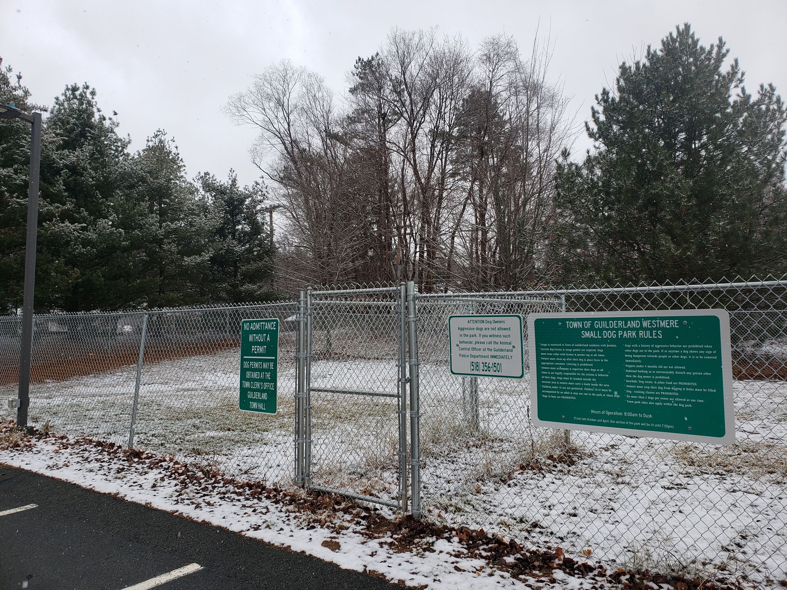 Westmere small dog park