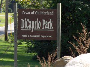 Dicaprio Park Sign