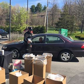 People Dropping off Unwanted Drugs for Drug Take Back